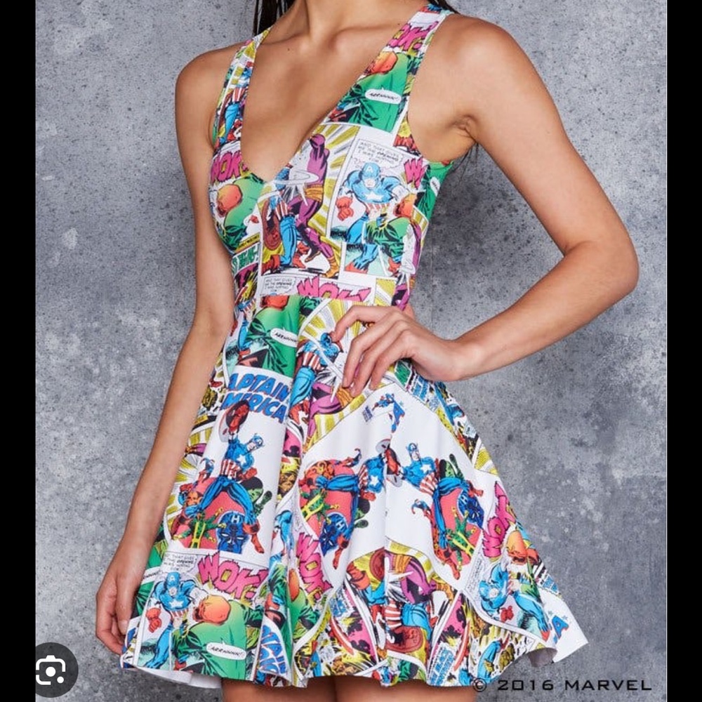 BlackMilk Captain America Monroe Dress